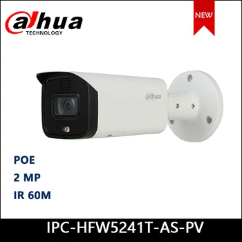 Dahua IP camera IPC-HFW5241T-AS-PV 2MP WDR IR Bullet AI Network Camera Starlight IR 60M Support POE Built-in Speaker
Dahua IP camera IPC-HFW5241T-AS-PV 2MP WDR IR Bullet AI Network Camera Starlight IR 60M Support POE Built-in Speaker