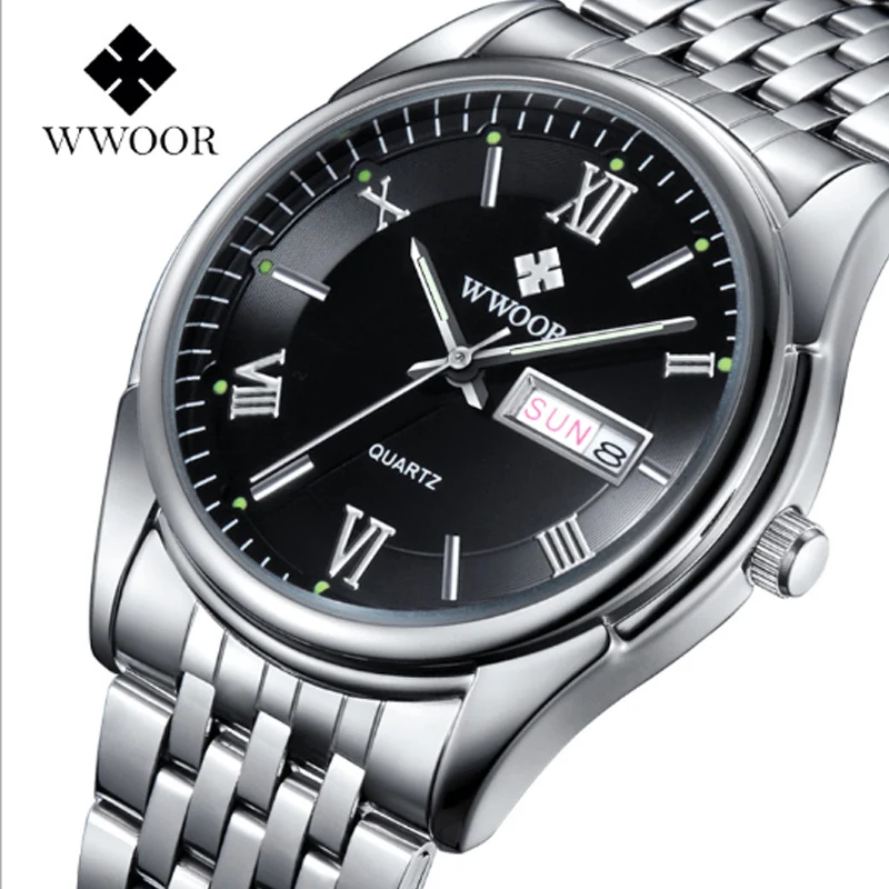 Men's Steel Band Luminous Quartz Watch Waterproof Calendar Watch Student Sports Timing Multifunctional Leisure Fashion Watch
Men's Steel Band Luminous Quartz Watch Waterproof Calendar Watch Student Sports Timing Multifunctional Leisure Fashion Watch