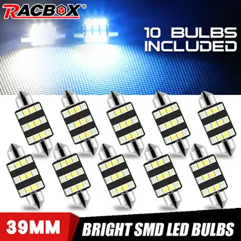 10pcs 39mm Car Inteiror LED Bulbs C5W C10W Double Dointed Reading Door Lamp Blue White Switchback Dome Lights Auto License Lamps 
10pcs 39mm Car Inteiror LED Bulbs C5W C10W Double Dointed Reading Door Lamp Blue White Switchback Dome Lights Auto License Lamps