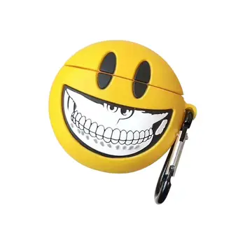 Unique Unique Smily Face Pattern Soft Silicone Protective Case Shockproof Cover Skin Protector with Carabiner for Airpods 1/2
Unique Unique Smily Face Pattern Soft Silicone Protective Case Shockproof Cover Skin Protector with Carabiner for Airpods 1/2