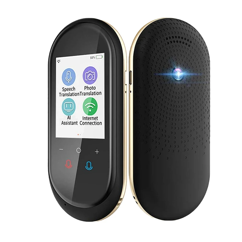 2.4 Inch Portable Translator Translate 70 Languages Translator Voice Photo Translation
2.4 Inch Portable Translator Translate 70 Languages Translator Voice Photo Translation
