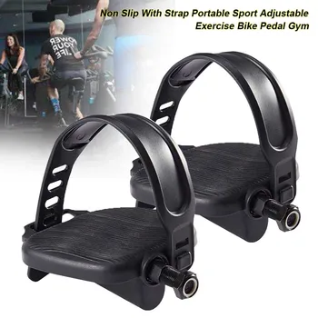 1 Pair With Strap Accessories Exercise Bike Pedal Universal Household Gear Sport Non Slip Cycling Riding Adjustable Fitness Gym
1 Pair With Strap Accessories Exercise Bike Pedal Universal Household Gear Sport Non Slip Cycling Riding Adjustable Fitness Gym
