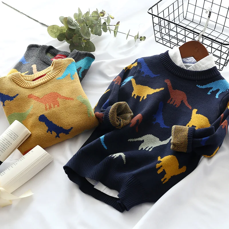 Boys' Sweater Pullover Spring And Autumn Winter 2019 New Style Childrenswear Korean-style Western Style Children Big Boy Cotton
Boys' Sweater Pullover Spring And Autumn Winter 2019 New Style Childrenswear Korean-style Western Style Children Big Boy Cotton
