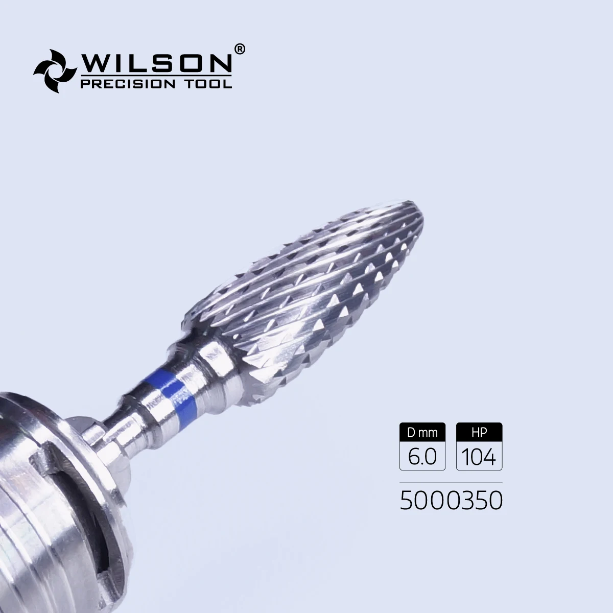 

WILSON PRECISION TOOL 5000350-ISO 275 190 060 Tungsten Carbide Burs For Trimming Plaster/Acrylic/Metal