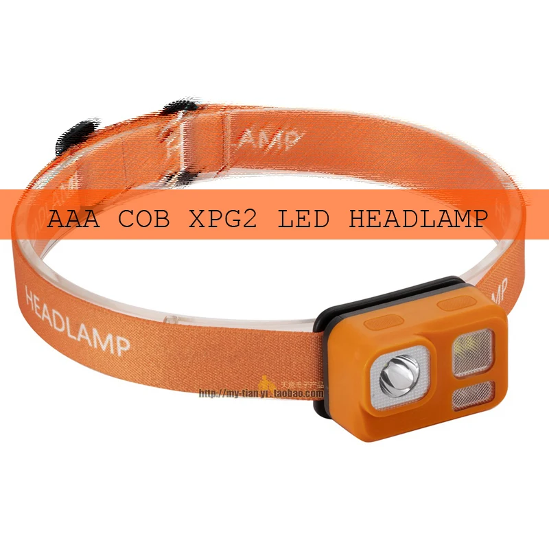 AAA battery No. 7 small battery head-mounted headlight COB XPG2 LED spotlight dull miniature small headlight glare
AAA battery No. 7 small battery head-mounted headlight COB XPG2 LED spotlight dull miniature small headlight glare