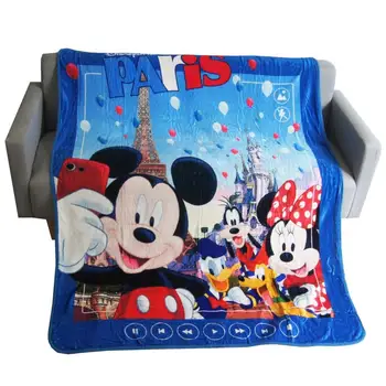 Disney Mickey Minnie Mouse Blanket Throw Double Layers with Covered Edge for Boys Girls Sleeping Cover 130x160cm
Disney Mickey Minnie Mouse Blanket Throw Double Layers with Covered Edge for Boys Girls Sleeping Cover 130x160cm