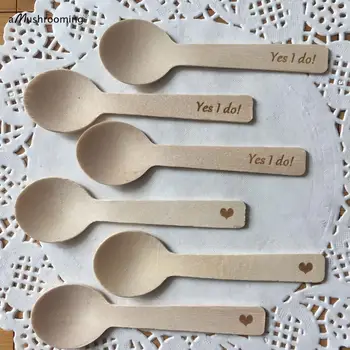 Wholesale mini spoons Disposable Wooden Ice Cream Spoon 10cm Flatware Cutlery Garden Party dessert cake spoons can customized 
Wholesale mini spoons Disposable Wooden Ice Cream Spoon 10cm Flatware Cutlery Garden Party dessert cake spoons can customized