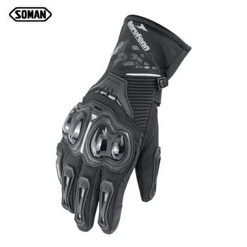 Motocross Guante Racing Anti-fall Full Finger Motorbike Glove Warm Proof Motorcycle Leather Gloves Breathable Soman MG20
Motocross Guante Racing Anti-fall Full Finger Motorbike Glove Warm Proof Motorcycle Leather Gloves Breathable Soman MG20