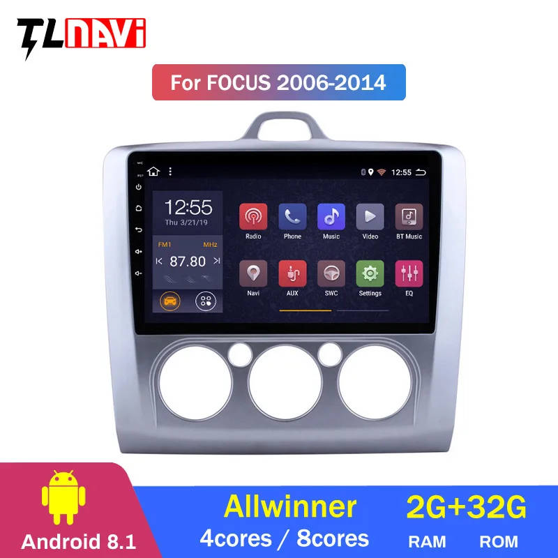 Perfect Car Radio Multimedia Player touch screen BT Mirror Link Android For Focus MT 2004 2005 2006-2008 2009 2010 2011 1