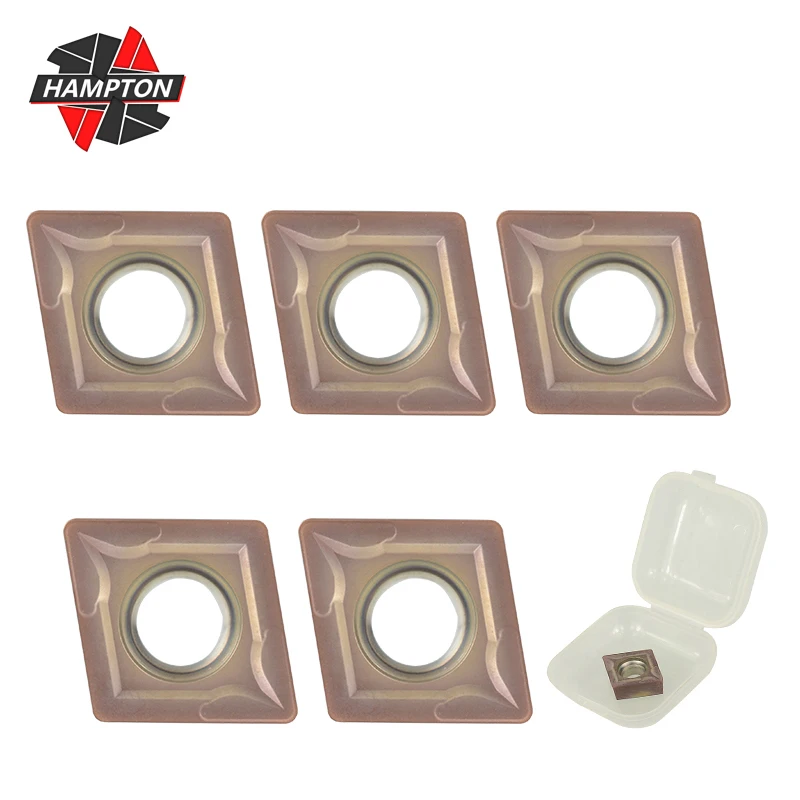 Hampton CCMT120408 Carbide Inserts For Stainless Steel 5pcs Internal Turning tool CNC Lathe Tool Inserts
Hampton CCMT120408 Carbide Inserts For Stainless Steel 5pcs Internal Turning tool CNC Lathe Tool Inserts