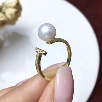 Classic Rings Resizable Design Rings Base 925 Silver Pearl Rings Settings Women DIY Pearl Rings Accessory No Pearl
Classic Rings Resizable Design Rings Base 925 Silver Pearl Rings Settings Women DIY Pearl Rings Accessory No Pearl