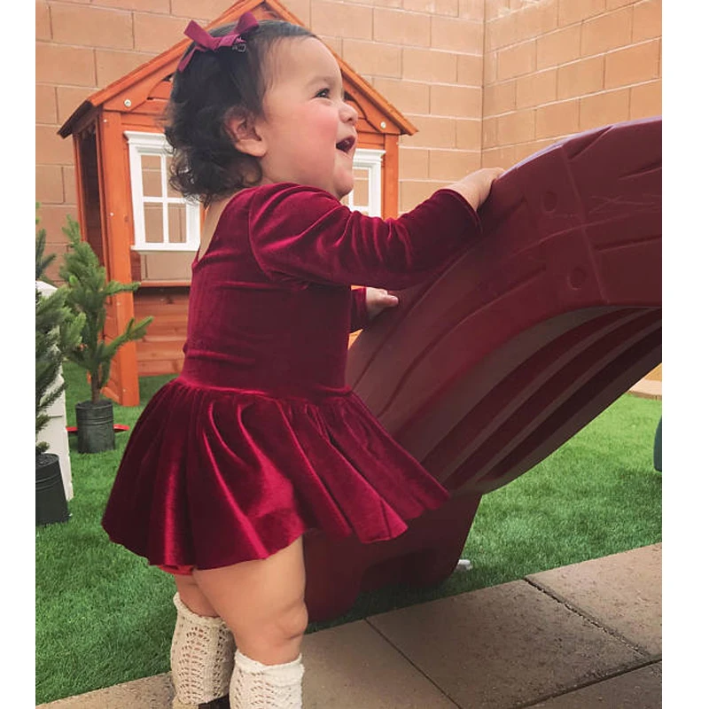 Pudcoco Newborn Baby Girls Lovely Red Velvet Pageant Party Dress Formal Long Sleeve Tutu Dress Sundress
Pudcoco Newborn Baby Girls Lovely Red Velvet Pageant Party Dress Formal Long Sleeve Tutu Dress Sundress