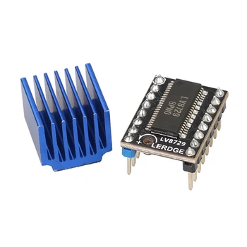Lv8729 Stepper Motor Driver 3D Printer Kit 4-Layer Substrate Ultra Quiet Driver Control 128 Subdivisions
Lv8729 Stepper Motor Driver 3D Printer Kit 4-Layer Substrate Ultra Quiet Driver Control 128 Subdivisions
