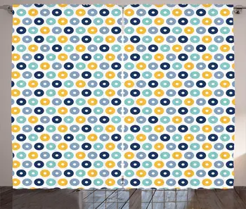 Multicolor Abstract Curtains Repetitive Circles Round Details Colorful Geometric Shapes Living Room Window Drapes
Multicolor Abstract Curtains Repetitive Circles Round Details Colorful Geometric Shapes Living Room Window Drapes