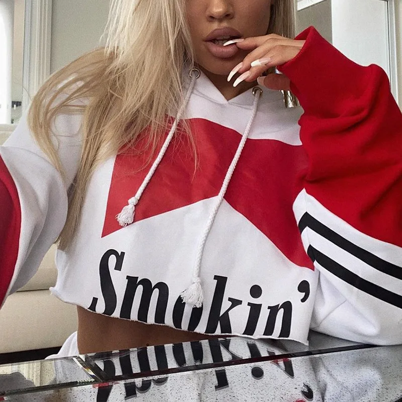Autumn And Winter 2020 Women's Letter Print Loose Show Thin Color Matching Hoodie Women Sweatshirt Casual En*
Autumn And Winter 2020 Women's Letter Print Loose Show Thin Color Matching Hoodie Women Sweatshirt Casual En*