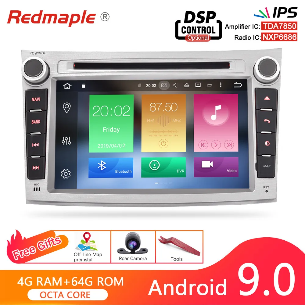 Android 9 0 автомобиль радио gps навигации DVD мультимедийный плеер для Subaru Outback 2008 2009 2010