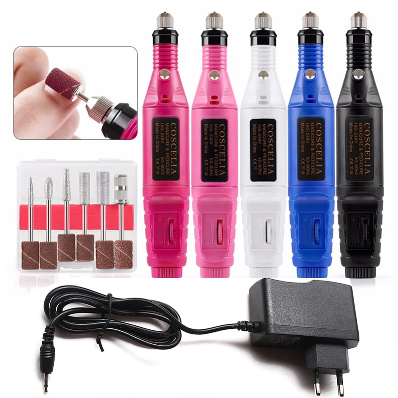 20000 RPM Electric Nail Drill Set Nail Polishing Machine For Manicure Nail Pedicure File Electric Nail File Nail Drill Bit Tool
20000 RPM Electric Nail Drill Set Nail Polishing Machine For Manicure Nail Pedicure File Electric Nail File Nail Drill Bit Tool