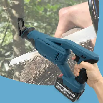 Lingyue Lithium battery reciprocating saw 18v cordless saw with one 4.0 Ah battery and one changer
Lingyue Lithium battery reciprocating saw 18v cordless saw with one 4.0 Ah battery and one changer