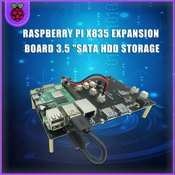 Raspberry Pi X835 Expansion Board 3.5" SATA HDD Storage 12V 3A Power Adapter EU/US Kit for Raspberry Pi 4 B / 3B+ / 3B
Raspberry Pi X835 Expansion Board 3.5" SATA HDD Storage 12V 3A Power Adapter EU/US Kit for Raspberry Pi 4 B / 3B+ / 3B