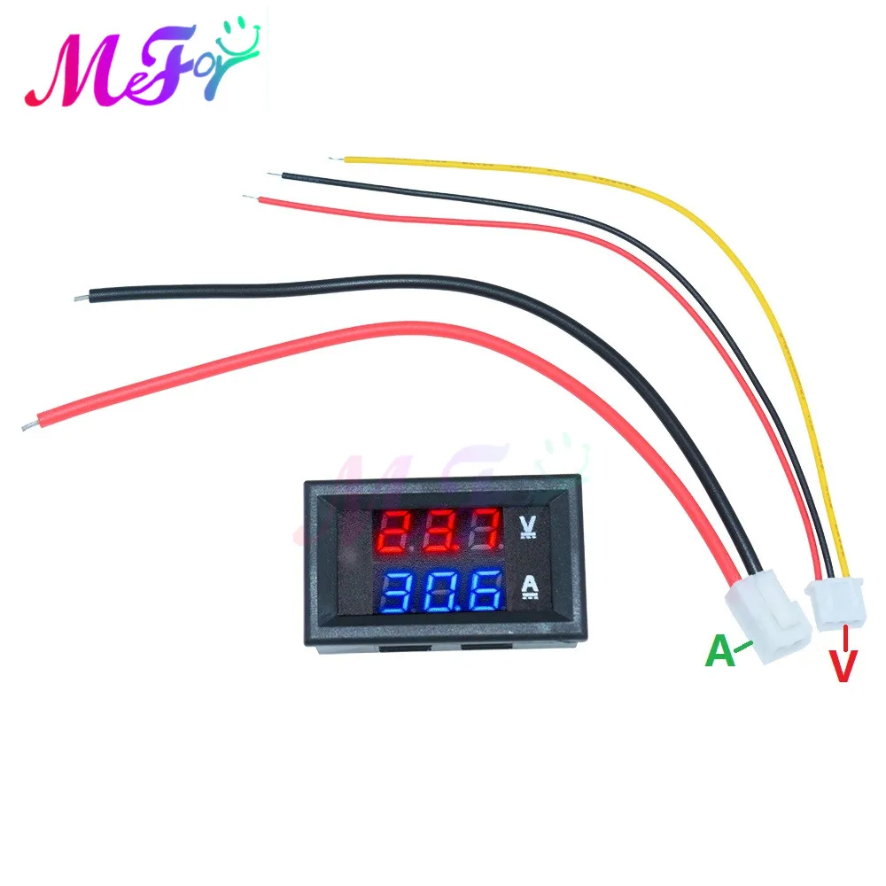 Mini Digital Voltmeter Ammeter DC 100V 100A 50A Voltmeter Current Meter Tester Blue+Red Dual LED Display
Mini Digital Voltmeter Ammeter DC 100V 100A 50A Voltmeter Current Meter Tester Blue+Red Dual LED Display