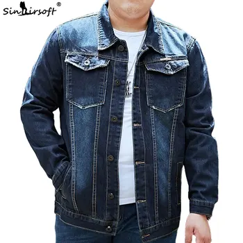 Denim Casual Jacket Men Plus Size M-8XL Solid Color Mens Jeans Coat 2019 Fashion Cowboy Streetwear Long Sleeve Clothing Hot Sale
Denim Casual Jacket Men Plus Size M-8XL Solid Color Mens Jeans Coat 2019 Fashion Cowboy Streetwear Long Sleeve Clothing Hot Sale