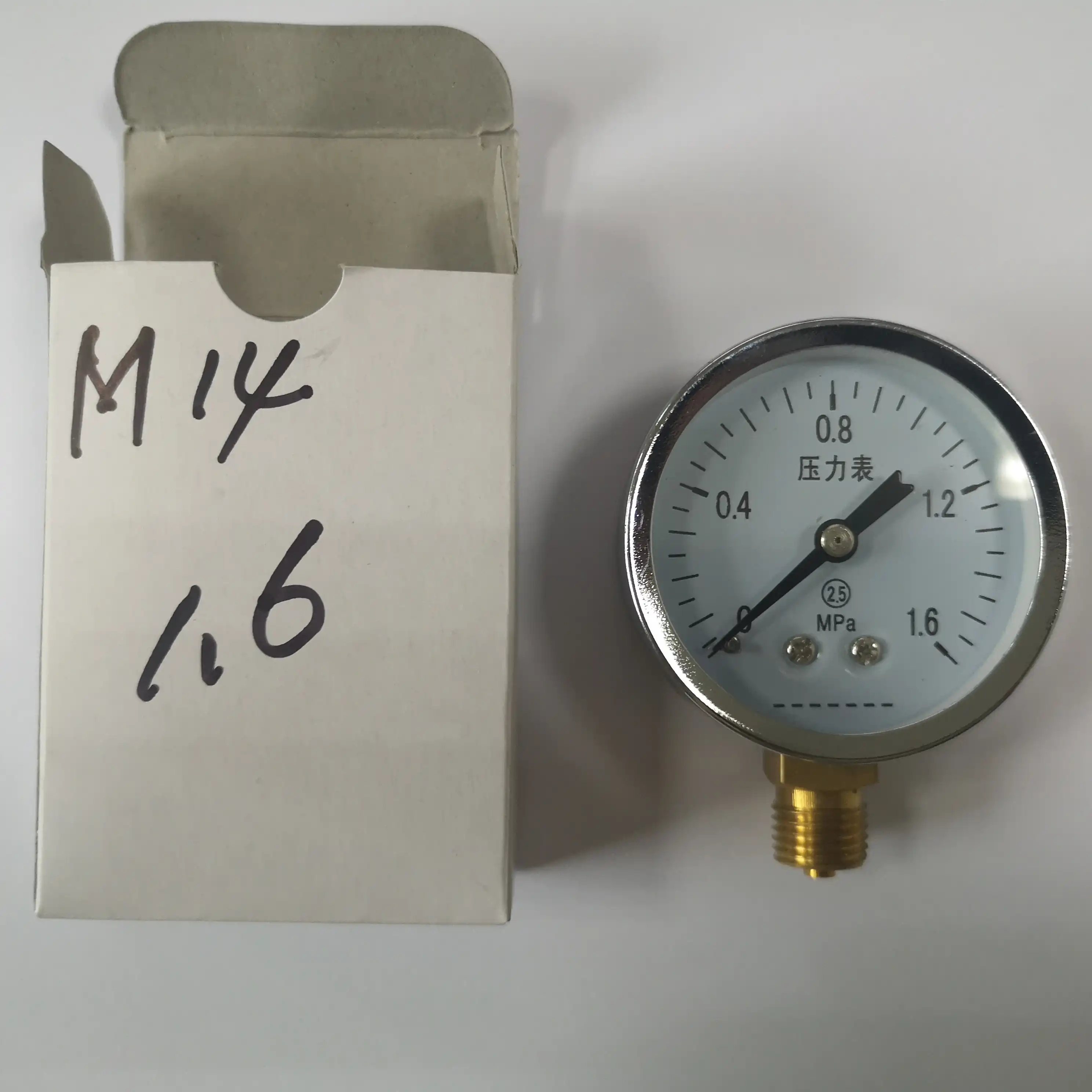 5mpa oil pressure gauge 2.5 pressure gauge