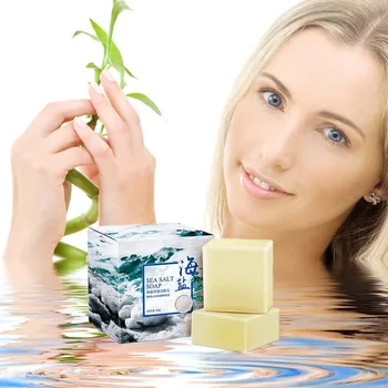 Clean Handmade Soap, Clean up Dust, Prevent Acne Mite, Clean Pore Soap, Sea Salt Active Crystal Moisturizing and Whitening
Clean Handmade Soap, Clean up Dust, Prevent Acne Mite, Clean Pore Soap, Sea Salt Active Crystal Moisturizing and Whitening
