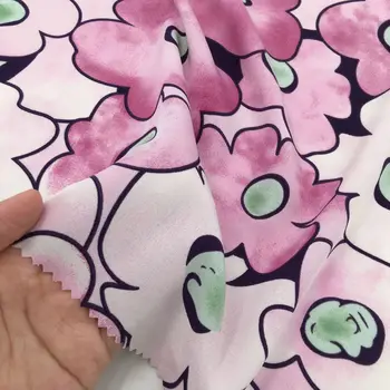 150cm * 100cm100d Spandex Print Fabric Spring and Summer New Color Large Flower Woven Printed Fabric Dress Textile Fabric
150cm * 100cm100d Spandex Print Fabric Spring and Summer New Color Large Flower Woven Printed Fabric Dress Textile Fabric