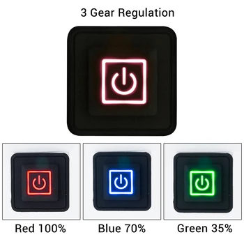 3.7V-12V 3 Gear Temp Control Waterproof Heating Switch Clothes Silicone Button Temperature Control Switch
3.7V-12V 3 Gear Temp Control Waterproof Heating Switch Clothes Silicone Button Temperature Control Switch