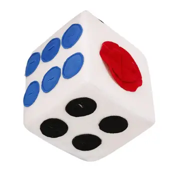 Pet Dog Toys Colored Washable Dice Shape Sniffing Training Leakage Dog Feed Puppy Activity Smelling Training Toys
Pet Dog Toys Colored Washable Dice Shape Sniffing Training Leakage Dog Feed Puppy Activity Smelling Training Toys