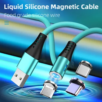 USB C Liquid Data Cable 360 Degree Blind Suction Android Type-C Phone Charger Cord USB Male To Micro Male Magnetic Charges Cable
USB C Liquid Data Cable 360 Degree Blind Suction Android Type-C Phone Charger Cord USB Male To Micro Male Magnetic Charges Cable