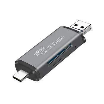 2 In 1 USB3.0 Computer Card Reader Multi-Desk Card Reader Multi-Function Otg High-Speed TF/Security Digital Card Reader
2 In 1 USB3.0 Computer Card Reader Multi-Desk Card Reader Multi-Function Otg High-Speed TF/Security Digital Card Reader