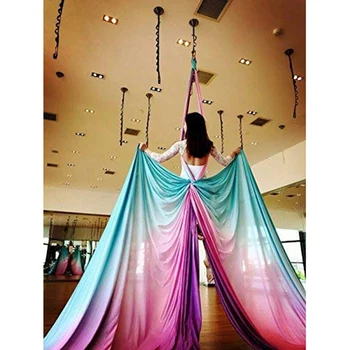 Aerial Yoga Hammock Pilates Yoga Swing Set Gradation Color Anti-Gravity Inversion Trapeze Device Gym Fitness Equipment
Aerial Yoga Hammock Pilates Yoga Swing Set Gradation Color Anti-Gravity Inversion Trapeze Device Gym Fitness Equipment