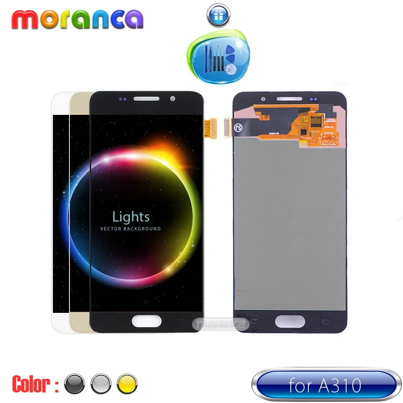 100% Tested OK LCD for Samsung Galaxy A3 2016 Display A310 SM-A310F A310H A310M LCD Display + Touch Screen Digitizer Assembly
100% Tested OK LCD for Samsung Galaxy A3 2016 Display A310 SM-A310F A310H A310M LCD Display + Touch Screen Digitizer Assembly