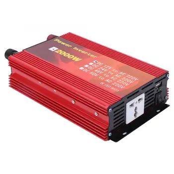 Solar Power Inverter Outdoors Automotive Car Power High-Frequency Converter 2000W DC12V
Solar Power Inverter Outdoors Automotive Car Power High-Frequency Converter 2000W DC12V
