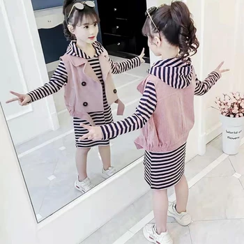 Size For 4 6 8 10 12 13 Yrs Girl Wear Fashion Spring Autumn Girls Clothing Sets Children Kids Hooded Dress And Vest 2 Pcs Suits
Size For 4 6 8 10 12 13 Yrs Girl Wear Fashion Spring Autumn Girls Clothing Sets Children Kids Hooded Dress And Vest 2 Pcs Suits