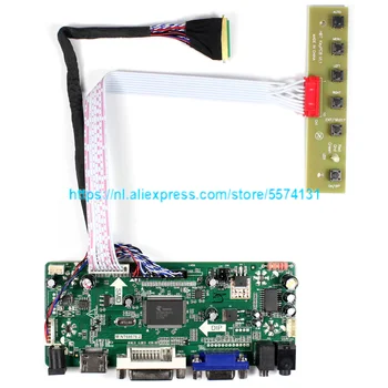 Control Board Monitor Kit for LP156WH2-TLQB / LTN156AT05 HDMI + DVI + VGA LCD LED screen Controller Board Driver Free shipping
Control Board Monitor Kit for LP156WH2-TLQB / LTN156AT05 HDMI + DVI + VGA LCD LED screen Controller Board Driver Free shipping