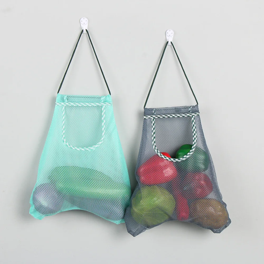 Eco-friendly Fruit Vegetable Bags Drawstring Mesh Bag Hanging Pocket Home Kitchen Gadget Multi-purpose Reusable Washable
Eco-friendly Fruit Vegetable Bags Drawstring Mesh Bag Hanging Pocket Home Kitchen Gadget Multi-purpose Reusable Washable