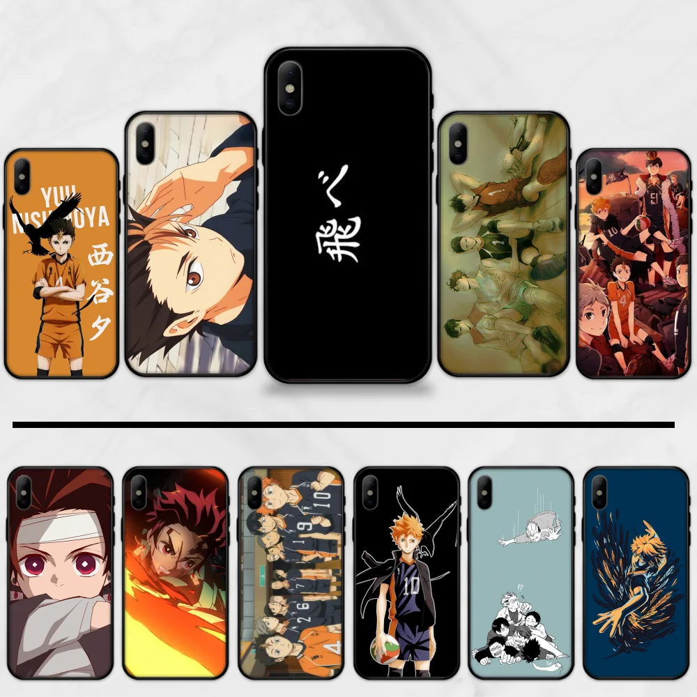 Чехол для iphone 11 с Аниме Haikyuu чехол телефона 5 5S SE 5C 6 6S 7 8 plus X XS XR PRO MAX|Бамперы| |