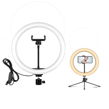 10inch LED Ring Light Studio Photo Video Dimmable Lamp Tripod Stand Selfie Camera Phone Ringlight For Photography Lighting Self
10inch LED Ring Light Studio Photo Video Dimmable Lamp Tripod Stand Selfie Camera Phone Ringlight For Photography Lighting Self