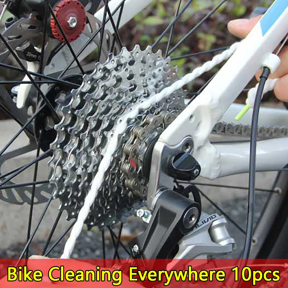 10PCS Clean Lines Of Portable Bike MTB Everywhere Flywheel Cleaning Chain Lines Shift Fork Bearing Clean Lines
10PCS Clean Lines Of Portable Bike MTB Everywhere Flywheel Cleaning Chain Lines Shift Fork Bearing Clean Lines