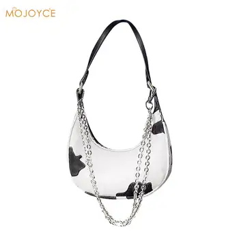 Fashion Cow Printed PU Shoulder Crossbody Bag Women Chain Crescent Fluffy Portable Small Totes Messenger Handbag
Fashion Cow Printed PU Shoulder Crossbody Bag Women Chain Crescent Fluffy Portable Small Totes Messenger Handbag