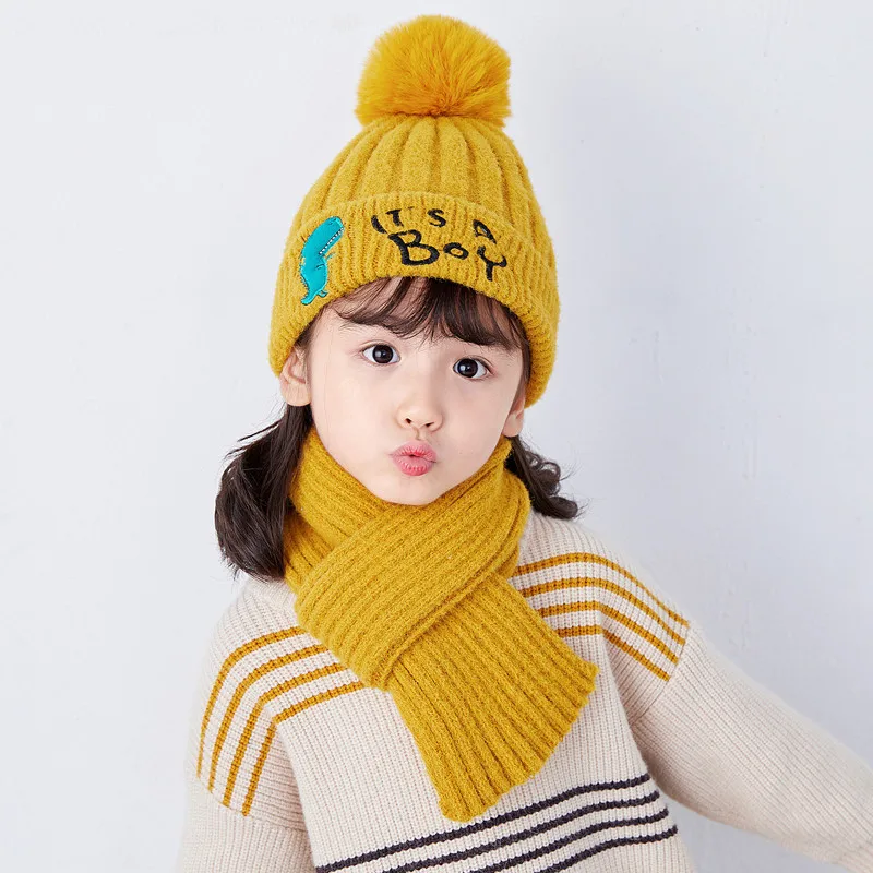 2-6 Years Girlsl Knitted Beanie Hat Scarf Two Piece Set Solid Winter Warm Toddler Children's Ear Protection Hat Scarves Set
2-6 Years Girlsl Knitted Beanie Hat Scarf Two Piece Set Solid Winter Warm Toddler Children's Ear Protection Hat Scarves Set