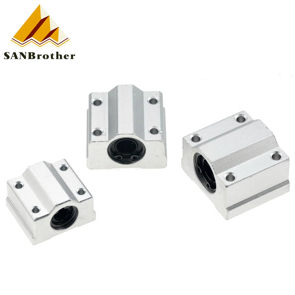 4pcs Linear Motion Ball Bearing Slide Block Bushing SC8UU SCS8UU SC10UU SCS12UU SCS16UU SC20UU Linear Shaft CNC 3D Printer Parts
4pcs Linear Motion Ball Bearing Slide Block Bushing SC8UU SCS8UU SC10UU SCS12UU SCS16UU SC20UU Linear Shaft CNC 3D Printer Parts