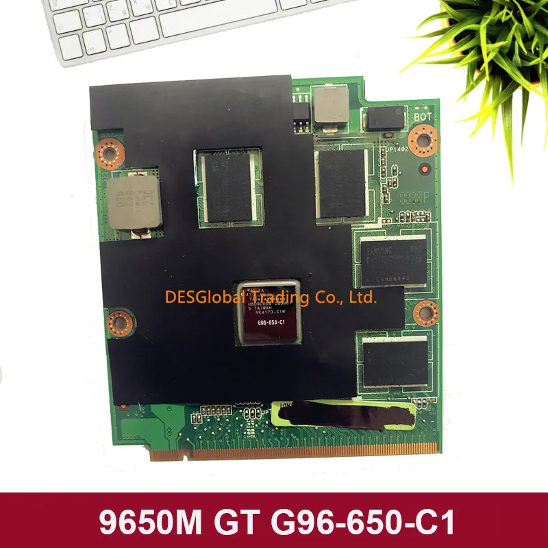 9650M GT 9650MGT G96-650-C1 1024MB MXM-II Video VGA Graphics Card for ASUS X83V N80V M50V M70V X57V F8V A8S F8S N80V Laptop
9650M GT 9650MGT G96-650-C1 1024MB MXM-II Video VGA Graphics Card for ASUS X83V N80V M50V M70V X57V F8V A8S F8S N80V Laptop