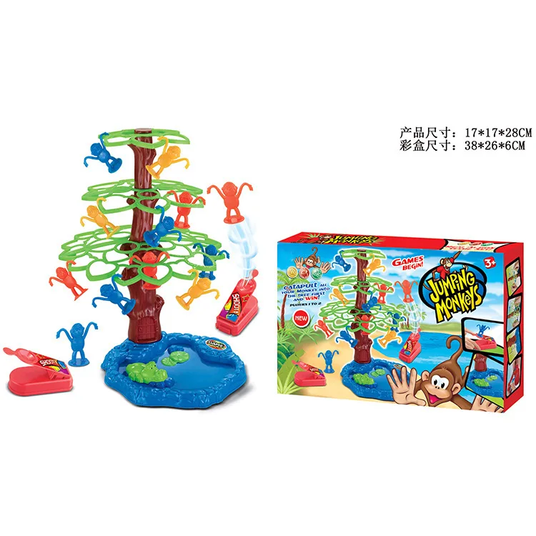 Ejection Trigeminal Monkey Game Educational Science Monkey Game Toy Desktop Toy Series Hanging Monkey
Ejection Trigeminal Monkey Game Educational Science Monkey Game Toy Desktop Toy Series Hanging Monkey