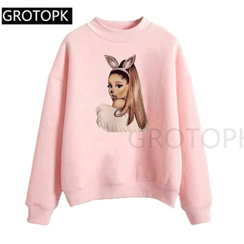 Ariana Grande Sweatshirts No Tears Left To Cry Hoodie Women Cartoon Print Harajuku God Is A Woman Sweatshirts Pullover Warm Tops
Ariana Grande Sweatshirts No Tears Left To Cry Hoodie Women Cartoon Print Harajuku God Is A Woman Sweatshirts Pullover Warm Tops