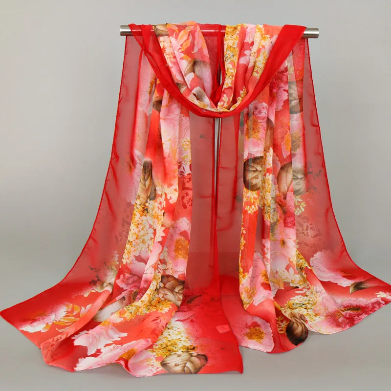 Scarfs For Ladies FLOWER Printing Long Soft Women Wrap Scarf Lady Shawl Scarves Chiffon Silk Shawl Foulard Femme Hijab Scarf
Scarfs For Ladies FLOWER Printing Long Soft Women Wrap Scarf Lady Shawl Scarves Chiffon Silk Shawl Foulard Femme Hijab Scarf