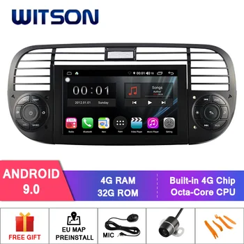 

WITSON S300 Android 9.0 CAR DVD for FIAT 500 8 Octa Core 4GB RAM 32GB flash GPS AUTO STEREO+GLONASS+WIFI/4G+DSP+DAB+OBD+TPMS