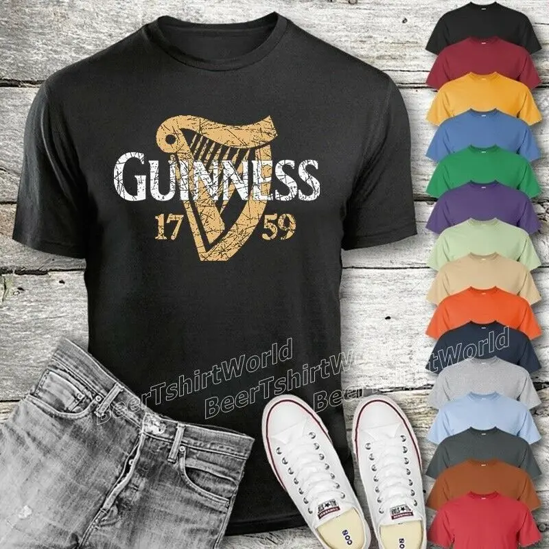 Guinness Beer T-Shirt Custom Designed Color Worn Label Pattern Different Colours High Quality
Guinness Beer T-Shirt Custom Designed Color Worn Label Pattern Different Colours High Quality